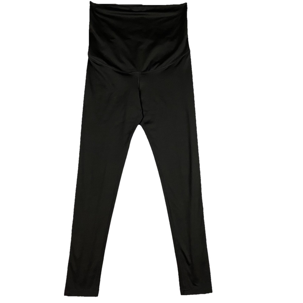 HM Mama High Waist Over the Belly Maternity Leggings Women Size M‎ Black